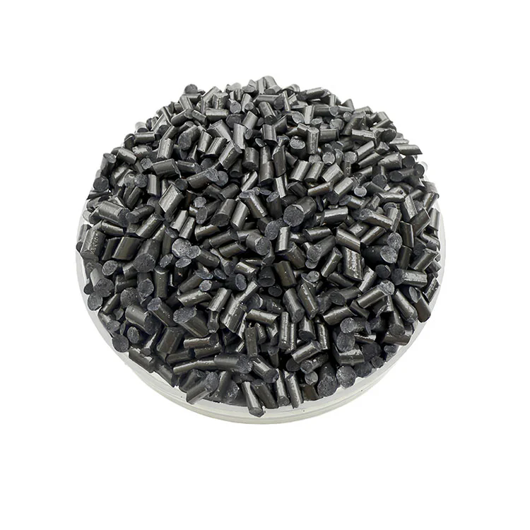 Hvordan produceres og bruges genbrugte sorte PS-polymerpellets?